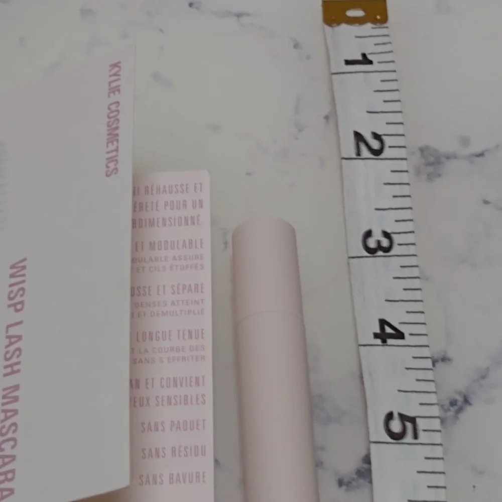 Kylie Cosmetics Wisp Lash Mascara Black Mini Travel Size .03 Oz New